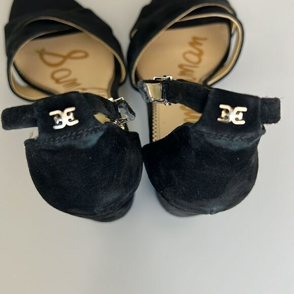 New Sam Edelman Yancy Block Heel Ankle Strap Sandal - Picture 7 of 11